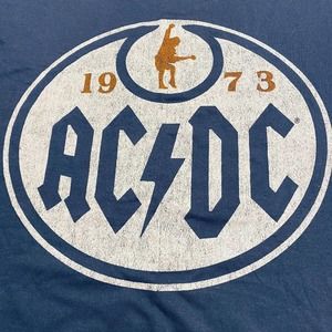 acdc // 1973 band graphic tee tshirt